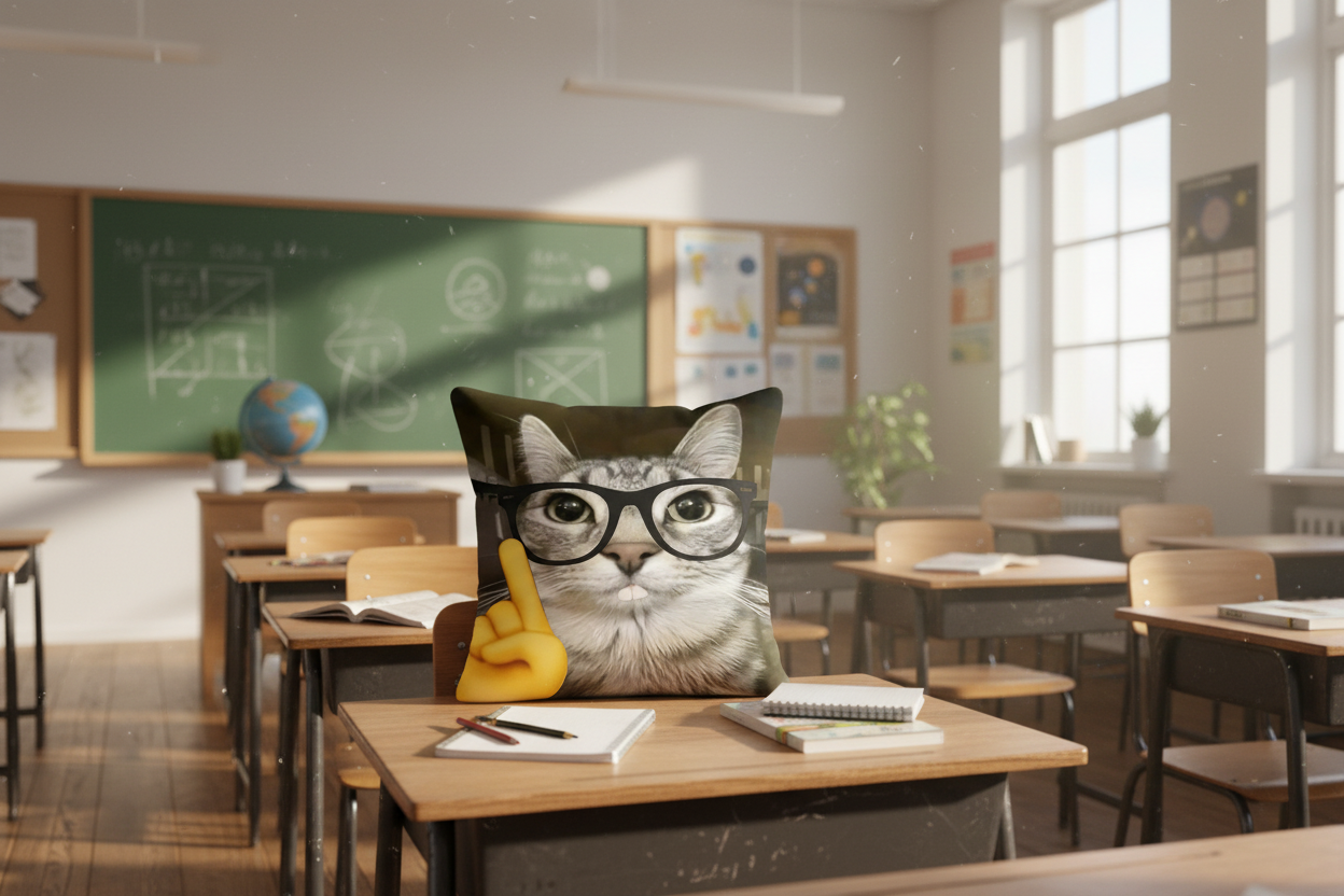 Nerd cat